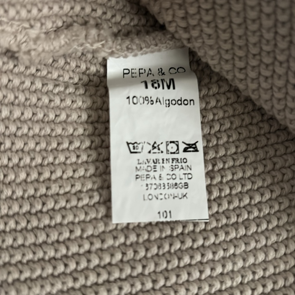 Papa & Co infant sweater UNISEX - Picture 4 of 4
